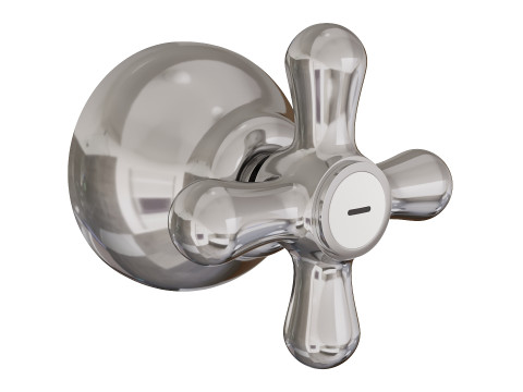 Shower valve Modelo 3D