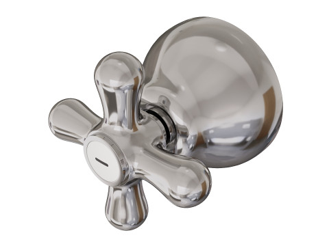 Shower valve Modelo 3D