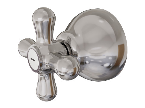Shower valve Modelo 3D