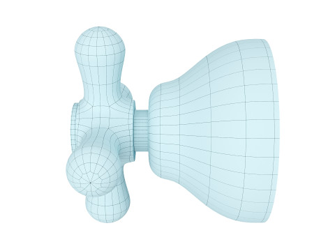 Shower valve Modelo 3D