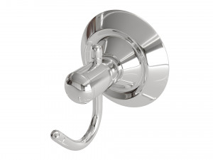 Round bathroom accessories 3D 模型