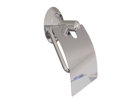 Bathroom Accessories Set with Six Pieces for Interiors Modello 3D
