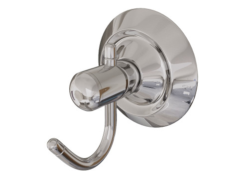 Bathroom Accessories Set with Six Pieces for Interiors Modello 3D