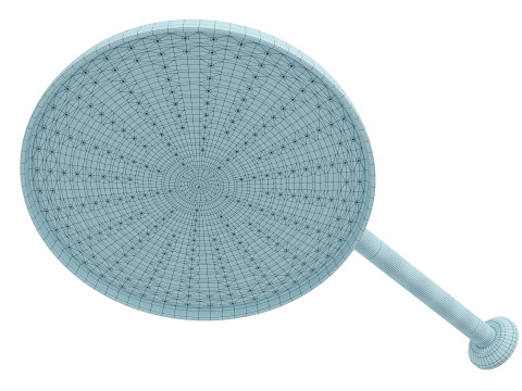 Outdoor Showerhead Modèle 3D