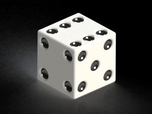 Dice barrel and game tokens 3D Принт Модель