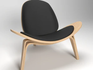 Shell-stoel 3D Model