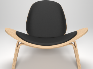 Shell Chair Modelo 3D