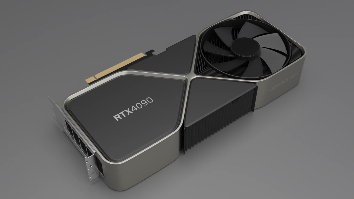 RTX 4090 3D Model .c4d .max .obj .3ds .fbx .stl .blend 