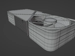 RTX 4090 3D Model