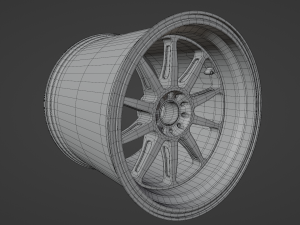 F1 tyre 3D 模型