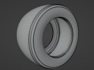 F1 tyre 3D 模型