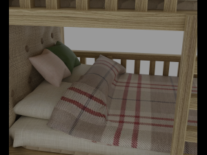Bunk bed Model 3D