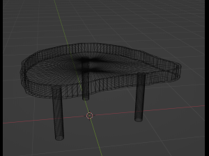 Table 3D Модель