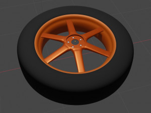 Wheel 3Dモデル