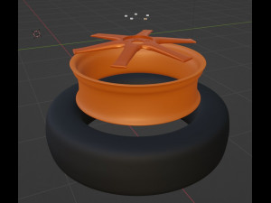 Колесо 3D Модель