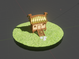 Forest House 3Dモデル