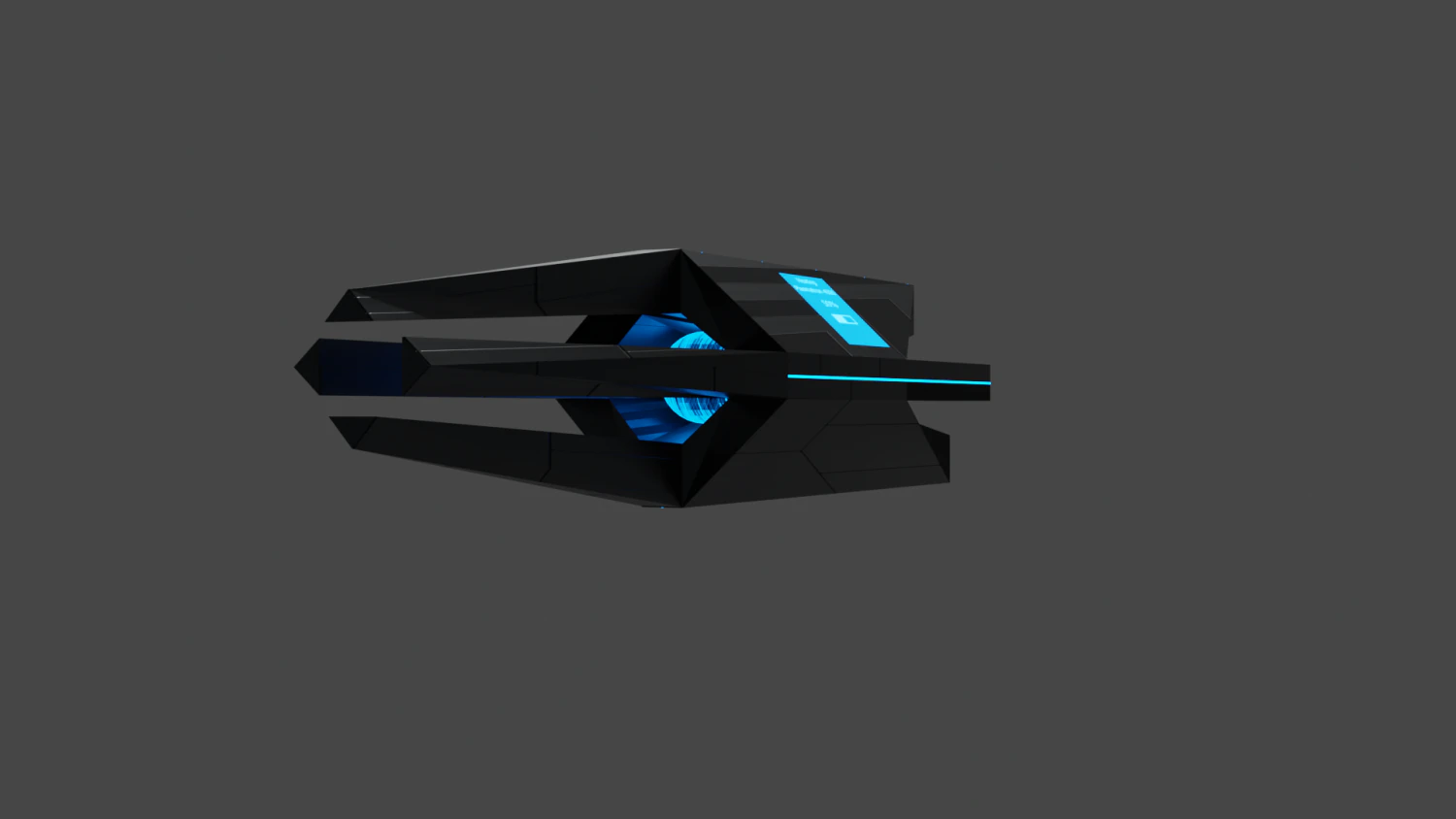 Plasmatron 4000 3D Model .c4d .max .obj .3ds .fbx .stl .blend 
