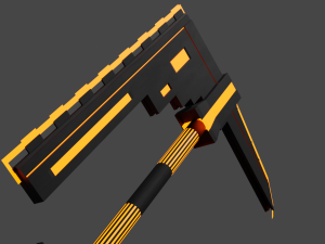 Cyber Axe 3D Model