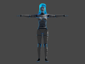 Meta cyborg 3D Model