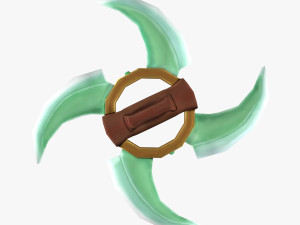 Wind Shuriken 3D Model