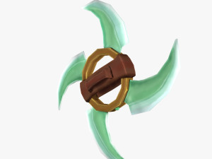 Wind Shuriken 3D Model