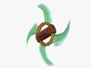 Wind Shuriken 3D Model