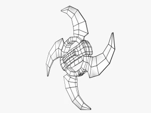 Wind Shuriken 3D Model
