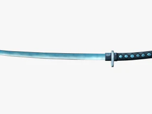 Katana estilizada Modelo 3D