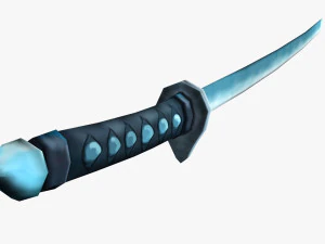 Stylized Katana 3D Model