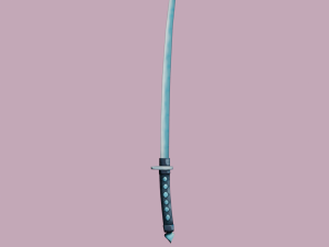 Stylized Katana Modelo 3D