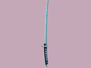 Stylized Katana 3D Model