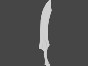 Fire Sword 3D Model
