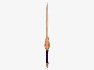 Fire Sword 3D Model