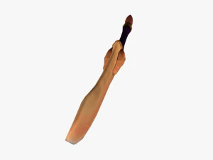 Fire Sword 3D Model