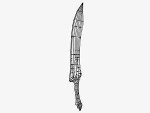 Fire Sword Modèle 3D