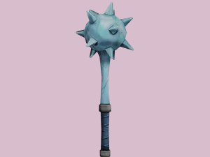 Stylized Mace 3D Model