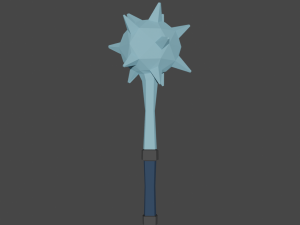 Stylized Mace 3D Model