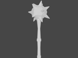 Stylized Mace 3D Model