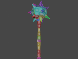 Stylized Mace 3D Model