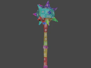 Stylized Mace 3D Model