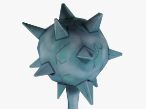 Stylized Mace 3D Model