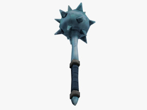 Stylized Mace 3D Model
