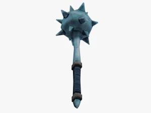 Stylized Mace 3D Model