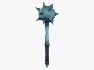 Stylized Mace 3D Model