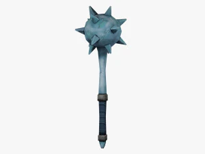 Stylized Mace 3D Model