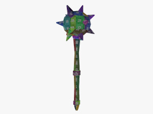 Stylized Mace 3D Model