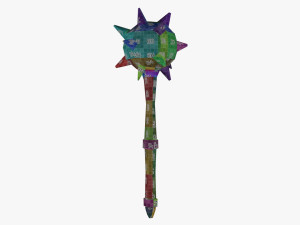 Stylized Mace 3D Model