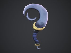 Stylized Dagger 3D-Modell