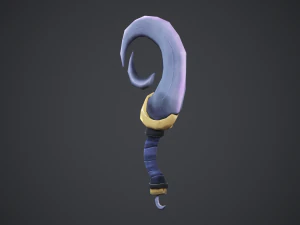 Stylized Dagger 3D Model