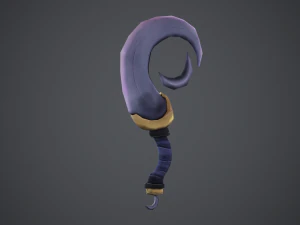 Stylized Dagger 3D Model
